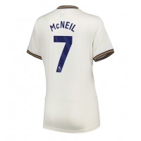 Maglia Calcio Everton Dwight McNeil #7 Terza Divisa Donna 2024-25 Manica Corta